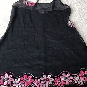 Victoria Secret Sheer Babydoll Set